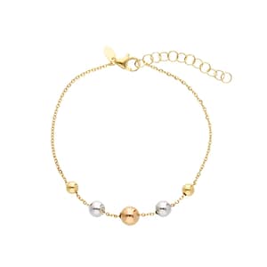 Bracciale da donna Oro giallo bianco e rosa 212816