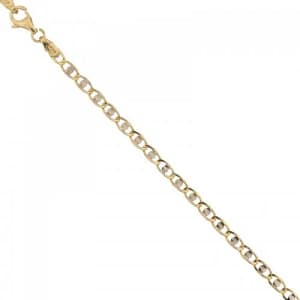 Bracciale Uomo in Oro Giallo e Bianco 803321702243