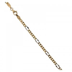 Bracciale Uomo in Oro Giallo e Bianco 803321713386
