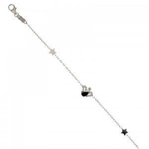 Bracciale da bimba in oro bianco 803321721829