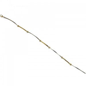 Bracciale Uomo in Oro Giallo e Bianco 803321721845