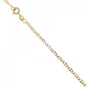 Bracciale Uomo in Oro Giallo e Bianco 803321735177