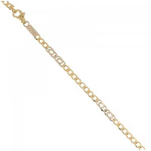 Bracciale Uomo in Oro Giallo e Bianco 803321736659