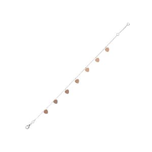 Bracciale Donna in Oro giallo con cuori GL100044