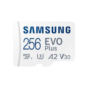 Samsung EVO Plus 256 GB MicroSDXC UHS-I Classe 10 – nuovo