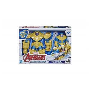 Avengers Thanos, action figure con armatura rimovibile da 23 cm e accessorio da combattimento – nuovo