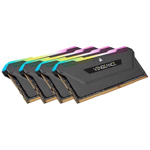 Corsair VENGEANCE® RGB PRO SL 32 GB (4 x 8 GB) DDR4 3600 MHz C18 – nero – nuovo