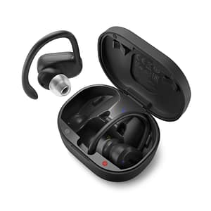 Philips serie 7600 TAA7306BK/00 Ganci auricolari per cuffie wireless, cuffie sportive Bluetooth Nero – nuovo