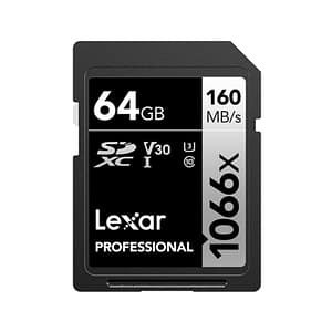 Lexar Professional 1066x 64GB SDXC UHS-I Classe 10 – nuovo