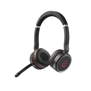 Jabra Evolve 75 Cuffie cablate e wireless Bluetooth per chiamate/musica Nero – nuovo