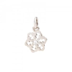 Charm Dodo Fiocco di neve prezioso DMC0025_SNOWX_DB0OB