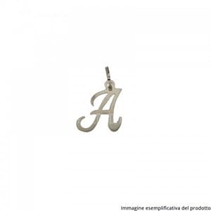 Ciondolo Lettera Iniziale Nome Oro Bianco 803321716023