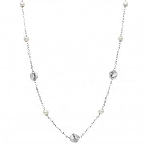 Collana da donna Oro bianco 202540
