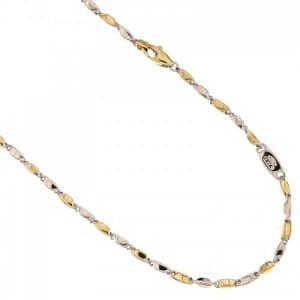 Collana Uomo in Oro Giallo e Bianco 803321717583
