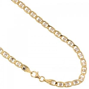 Collana Uomo in Oro Giallo e Bianco 803321717602