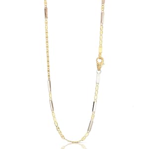 Collana Uomo in Oro Giallo e Bianco 803321735555