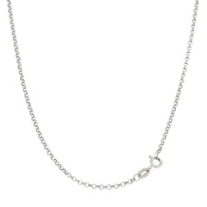 Collana Unisex Oro Bianco GL100840