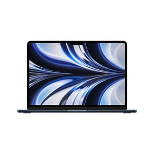 MacBook Air M2 (2022) 13,6′, 3,5 GHz 256 GB 8 GB Apple GPU 8, Midnight – AZERTY – Ricondizionato – Condizioni eccellenti