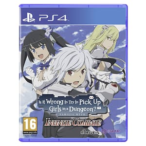 È sbagliato cercare di rimorchiare ragazze in un dungeon? Combattimento infinito (DanMachi) PS4 – nuovo