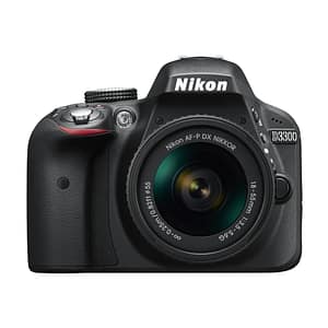 Nikon D3300 + AF-P 18-55 mm VR Kit fotocamera reflex 24,2 MP CMOS 6000 x 4000 pixel Nero – nuovo