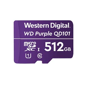 Western Digital WD Purple SC QD101 512 GB MicroSDXC Classe 10 - nuovo