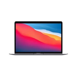 MacBook Air M1 (2020) 13.3′, 3.2 GHz 512 GB 8 GB Apple GPU 8, Argento – QWERTY Italiano – Ricondizionato – Condizioni eccellenti