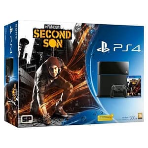 Console PS4 500 GB + InFamous : Second Son - nuovo