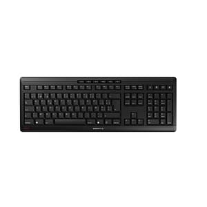 CHERRY Stream Tastiera FR senza fili +USB belga AZERTY Nero – nuovo