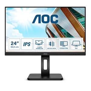 AOC P2 24P2Q Display LED 60,5 cm (23,8 ) 1920 x 1080 pixel Full HD Nero – nuovo