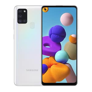 Galaxy A21s 32 GB, bianco, sbloccato -Ricondizionato – Ottime condizioni