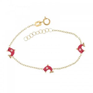 Bracciale da bimba in oro giallo 803321721728