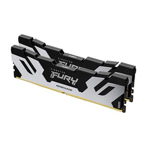 Kingston Fury? Renegade DDR5 – 32 GB (2 x 16 GB) – 6400 MT/s C32 – Intel XMP 3.0 – Argento – nuovo