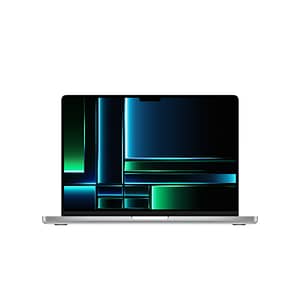 MacBook Pro M2 Max (2023) 14,2′, 3,5 GHz 1Tb 32Gb Apple GPU 30, Argento – AZERTY – Ricondizionato – Condizioni eccellenti