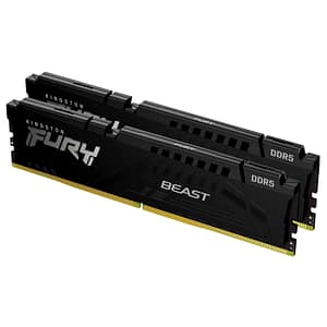 Kingston Fury? Beast DDR5 – 16 GB (2 x 8 GB) – 5600 MT/s C36 – AMD EXPO – Nero – nuovo
