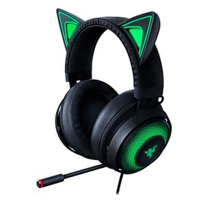 Razer Kraken Kitty Edition Cuffie con archetto cablato nero, verde – nuovo