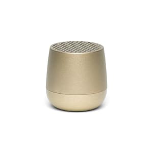 LEXON – Mini altoparlante Bluetooth ricaricabile a induzione da 3W – MINO + ALU (ORO) – nuovo