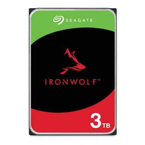 Seagate IronWolf ST3000VN006 3Tb 5400 rpm 256Mb 3.5  ATA III Series hard disk – nuovo