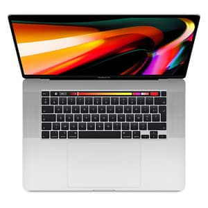 MacBook Pro Core i7 (2019) 16′, 2,6 GHz 512 Go 16 Go Intel , Argento – AZERTY -Ricondizionato – Ottime condizioni