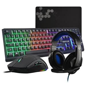 G-LAB COMBO-SELENIUM Tastiera-Mouse-Pad Pad da gioco – Keyz160 FR, Kult 170, Korp 100 + Rugrp 100 + Rug – nuovo