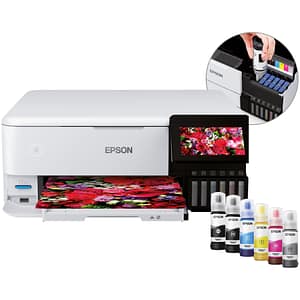 Stampante multifunzione 3-in-1 – EPSON – Ecotank ET-8500 – Ink-jet – A4 – Colore – Wi-Fi – C11CJ20401 – nuovo