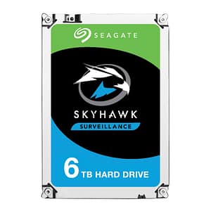 Disco rigido Seagate SkyHawk ST6000VX001 da 3,5  6Tb ATA III Series – nuovo