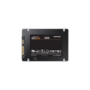 Samsung 870 EVO 2,5  250 GB Serie ATA III V-NAND – nuovo