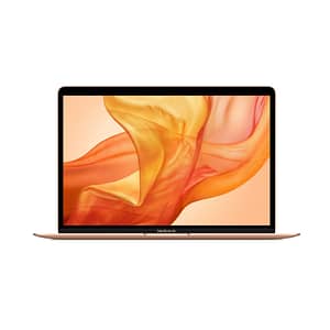 MacBook Air Core i5 (2018) 13,3′, 1,6 GHz 256 GB 8 GB Intel UHD Graphics 617, Oro – QWERTY – Portoghese – Ricondizionato – Buono stato
