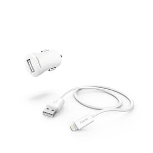 Kit di ricarica per accendisigari, Lightning, 12 W, bianco – nuovo