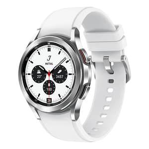 Samsung Galaxy Watch4 Classic 3,05 cm (1.2 ) OLED 42 mm Digitale 396 x 396 pixel Touchscreen 4G Argento Wifi GPS (satellite), bianco – nuovo