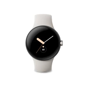 Google Pixel Watch AMOLED 41 mm Digital Touchscreen Argento Wifi GPS (satellite), bianco – nuovo