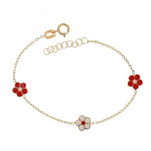 Bracciale da bimba in oro giallo 803321721793