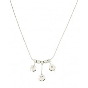 Collana Donna Oro Bianco Diamanti GL100160