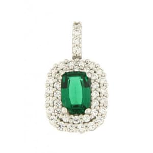 Ciondolo Donna Oro Bianco GL100232