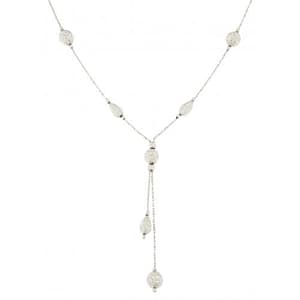 Collana Donna Oro Bianco GL100305